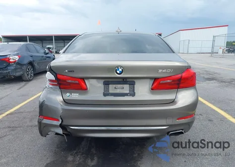 2017 BMW 540I xDrive из США, поврежденный, VIN WBAJE7C32HG887783